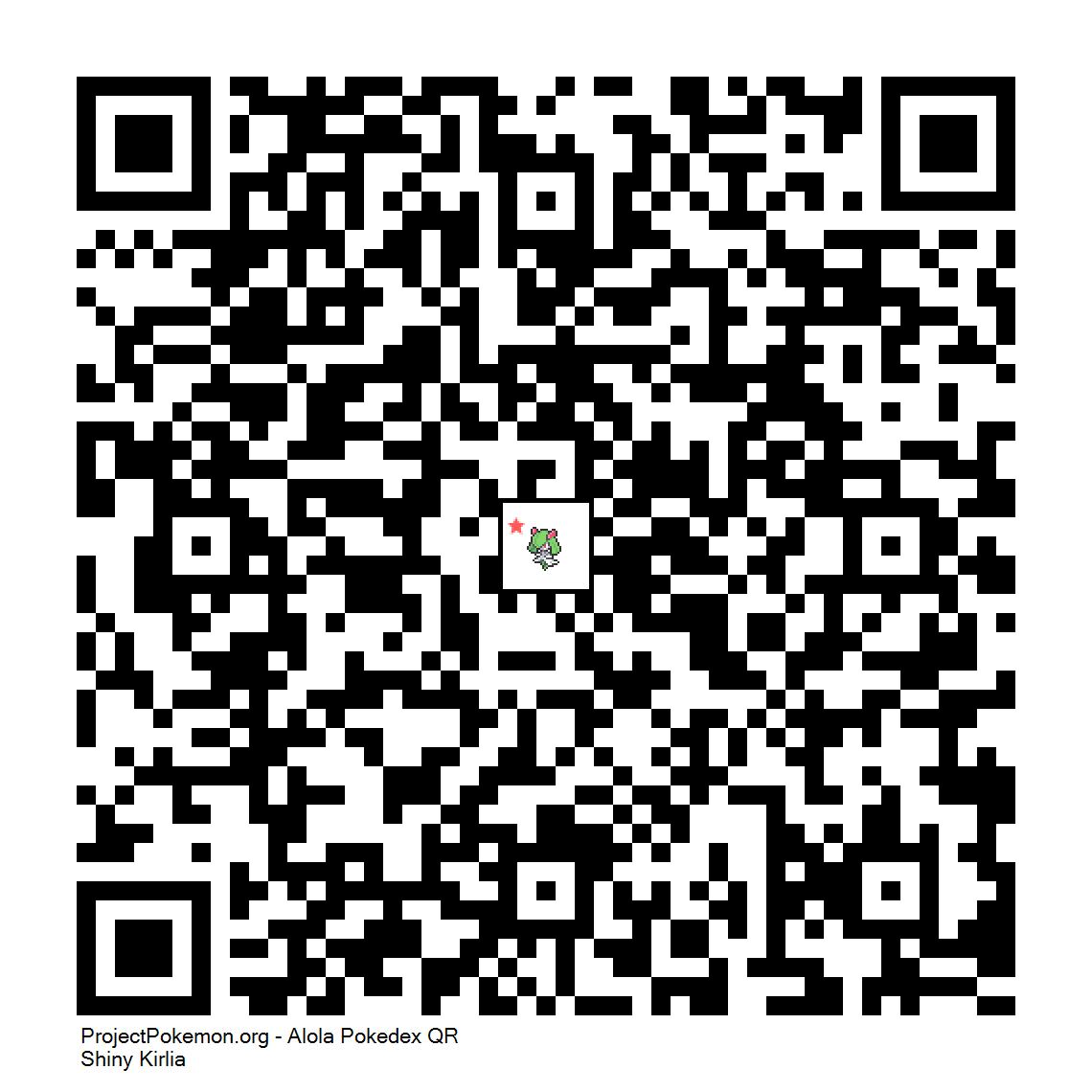 Cdigo QR de Kirlia variocolor